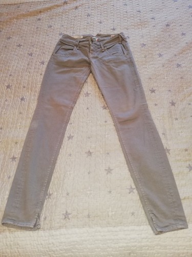 JEANS DONNA CYCLE GRIGIO CHIARO SKINNY TAGLIA 28 | eBay