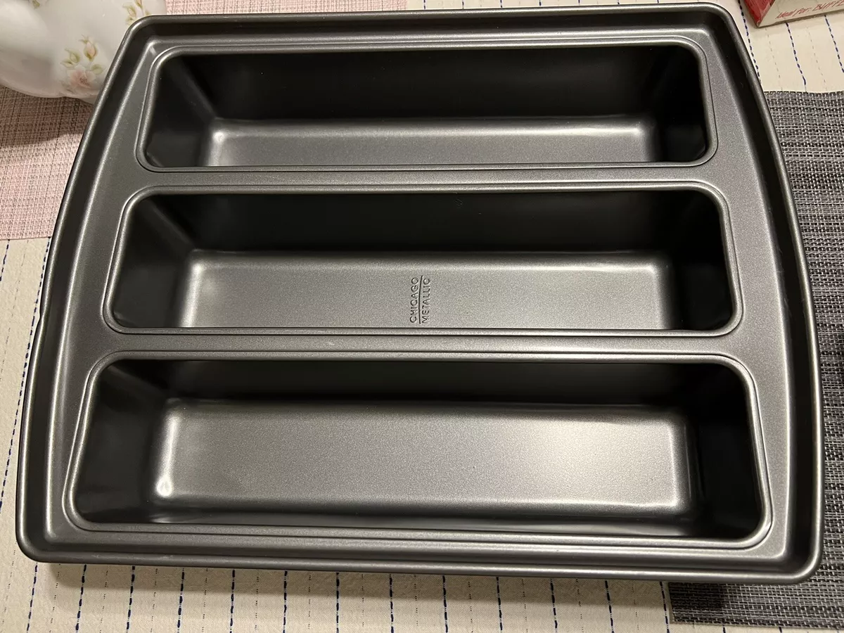 Chicago Metallic Professional Lasagna Trio Baking Pan, 12x15x3