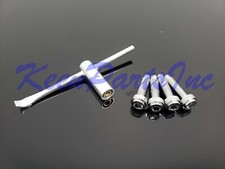 1988-1989 C4 Chevrolet Corvette Wheel Center Cap Key And Lock Bolt Kit