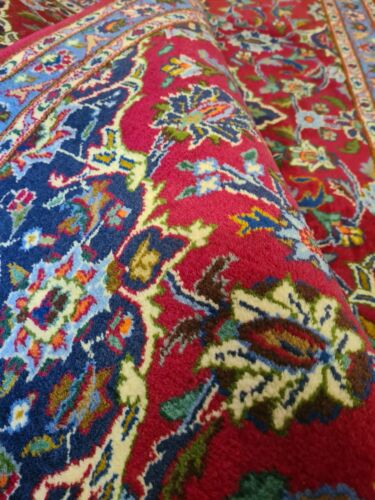 Feiner Königlicher Handgeknüpfter Perser Teppich Keshan Orientteppich 210x107cm - Bild 19 von 24