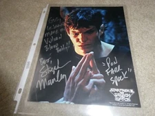 Movie TV Actor Stephen Manley Autograph Signed 10x8 Photo Photograph
