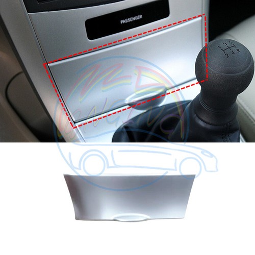 Silver Front Dashboard Storage Box Panel Ashtray Cover For Toyota Corolla 09-13
