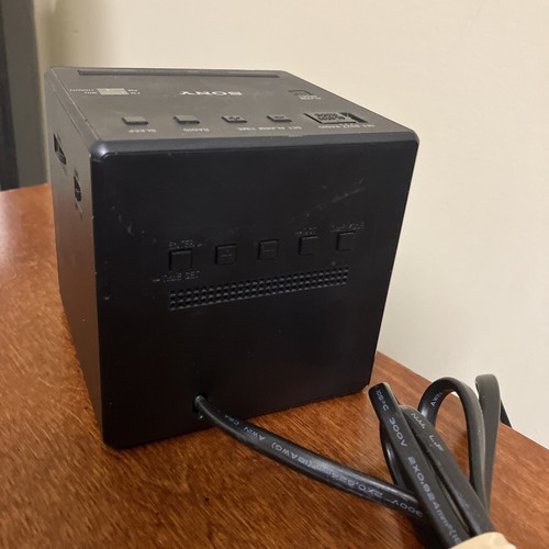 Sony ICFC1 Clock Radio in Black eBay