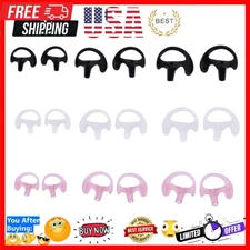 Silicone Ear Bud Replacement Earmold Earbud Tips Colorful Soft for Two-way Radio