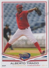 2017 Clearwater Threshers Alberto Tirado RC Rookie Philadelphia Phillies