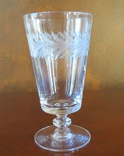 Tiffin Franciscan Mayflower Gray #17301 Stem Footed Iced Tea Tumbler(s)