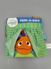 Eebees Soft Peek A Boo Cloth Baby Activity Book Developmental Toy