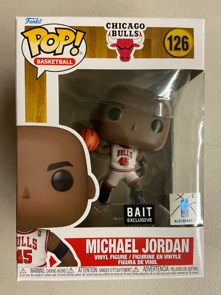 Funko Pop! Basketball NBA Chicago Bulls Michael Jordan Bait Exclusive  Figure #126Funko Pop! Basketball NBA Chicago Bulls Michael Jordan Bait  Exclusive Figure #126 - OFour