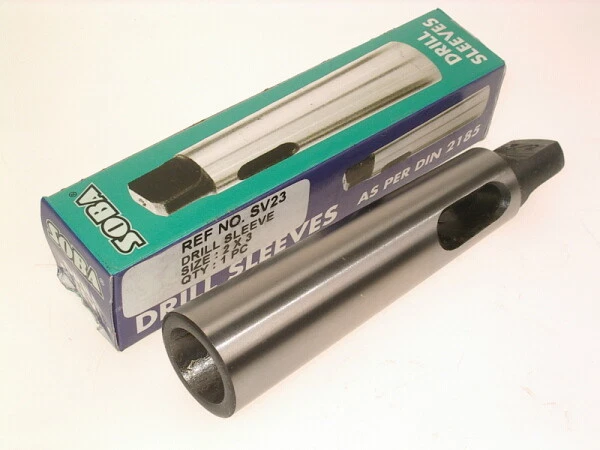 SOBA MORSE TAPER SLEEVE 1-2 MT FOR LATHE from Chronos Tang End
