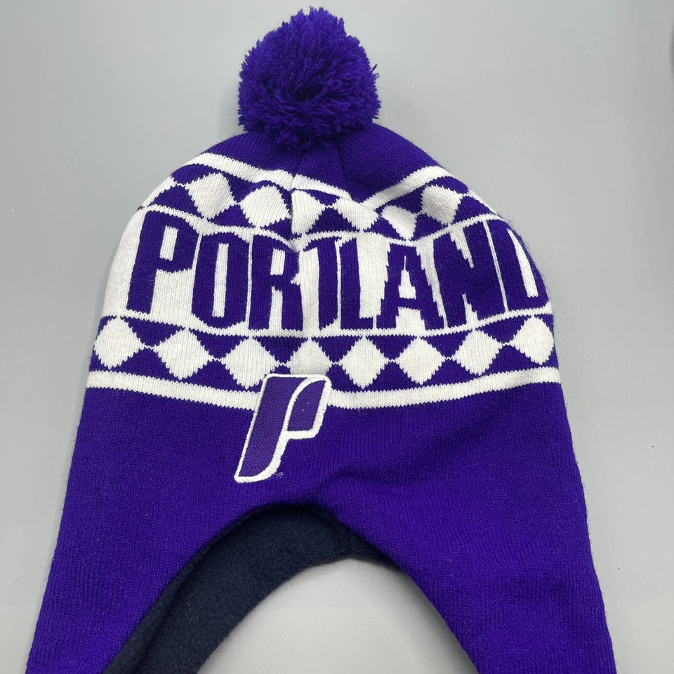 PORTLAND Pilotos FÚTBOL TALLA ÚNICA GORRO SOMBRERO Púrpura Foto 4 de 4