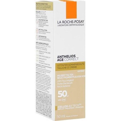 ROCHE-POSAY Anthelios Age Correct getön.Cre.LSF 50 50 ml PZN 16851651