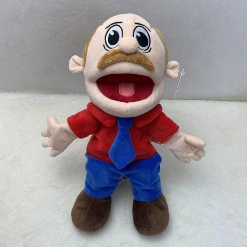 NEU Marvin Foster Vater Jeffy Handpuppen Plüschtier SuperMarioLogan Figur Spielzeug - Bild 7 von 11