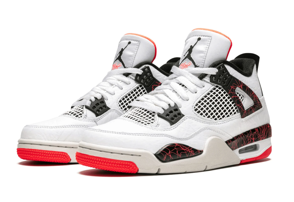 Air Jordan 4 ホワイト/ブラック/レッド Air Jordan 4 'White & Bright Crimson & Black' Release Date