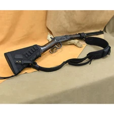 Leather Rifle No-Drill Stock Cover, Sling, Sling Loop Kit for .22LR .30-06 .357