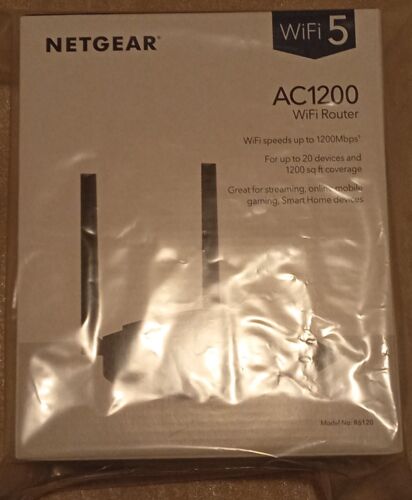 NetGear  R6120 Dual Band High Speed Wi Fi  Router - Afbeelding 1 van 8