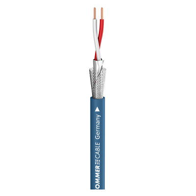 1m Sommer Cable SC-Goblin 2 x 0,14 mm² Meterware OFC Kupfer 4,6mm blau blue