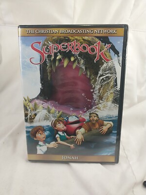 SUPERBOOK JONAH  DVD THE CHRISTIAN BROADCASTING NETWORK CHILDREN ANIMATED
