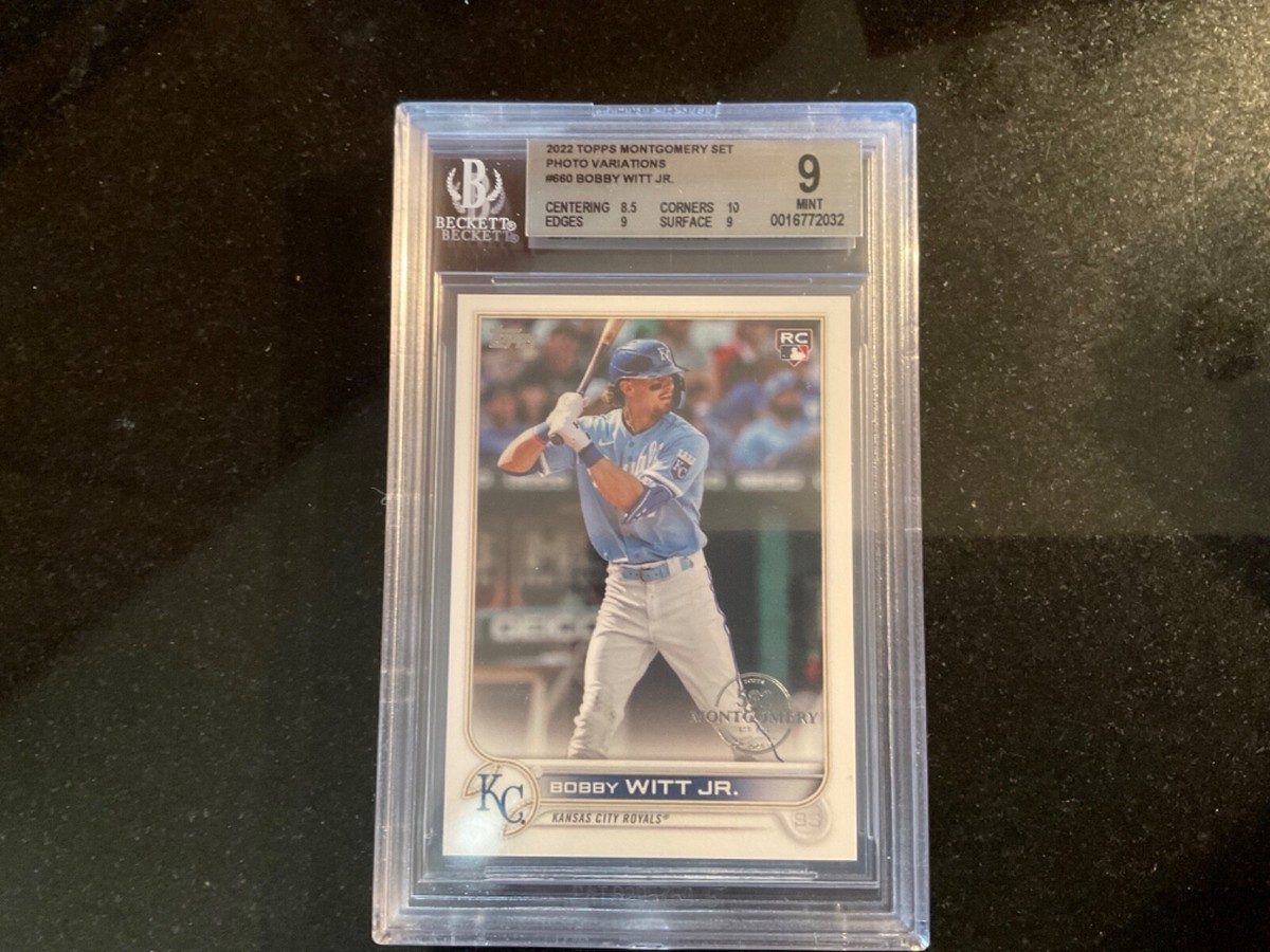 その他 2022 topps Montgomery Bobby Witt jr 2022 topps Montgomery Bobby Witt jr