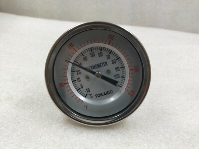 TOKAIDO 00003072 THERMOMETER RÜCKSEITE - 10° - 110°C - 1/4'' BSP
