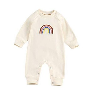 Unissex Bebe Menino Menina Macacao Arco Iris Manga Longa One Piece 3 6 Meses Bege Ebay