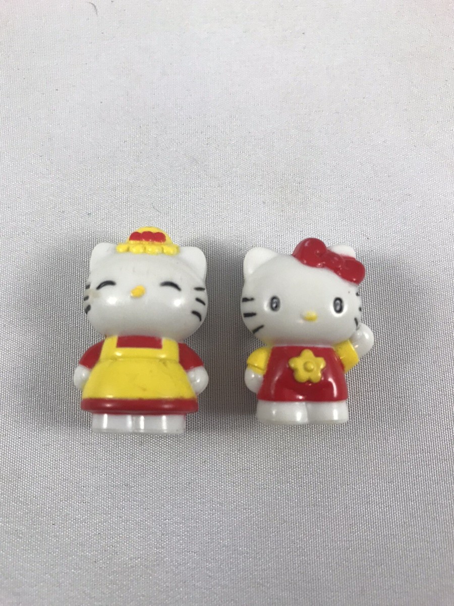 2000 Vintage Hello Kitty Mini Small Toy Figures Figurines Sanrio