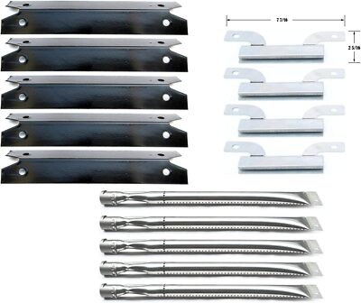 Replacement Parts Kit for Gas Grill Brinkmann 810-1575-W Burner Tubes Heat Plate
