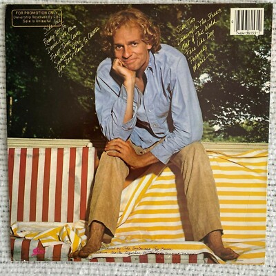 Livingston Taylor Man's Best Friend Vinyl PROMO LP Record