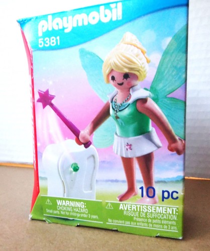 PLAYMOBIL # 5381 Tooth Fairy comes with a box for teeth. ~ NEW ~ L@@K! - 第 1/2 張圖片