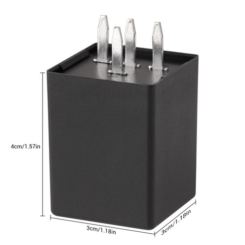 4-Pin EP29N LED Flasher Relay Fix Hyper Flash Turn Signal Decoder Load Equalizer - Bild 6 von 13