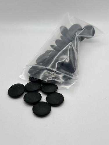 Basalt Rock 7/8” Massage Stone Lot Of 40 