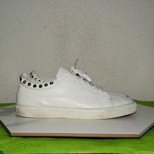 Zadig Voltaire Stud Leather Sneaker White Men 45