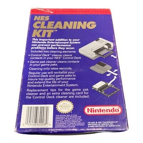 NES CLEANING KIT COMPLETE Authentic Nintendo NES 
