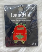 NEW Loungefly Limited Edition Christmas Holiday 2021 Mini Backpack Enamel Pin