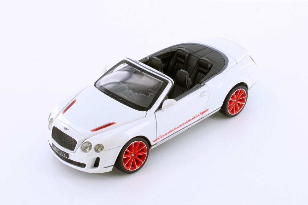 BENTLEY CONTINENTAL SUPERSPORT CONVERTIBLE ISR 1/24 scale DIECAST
