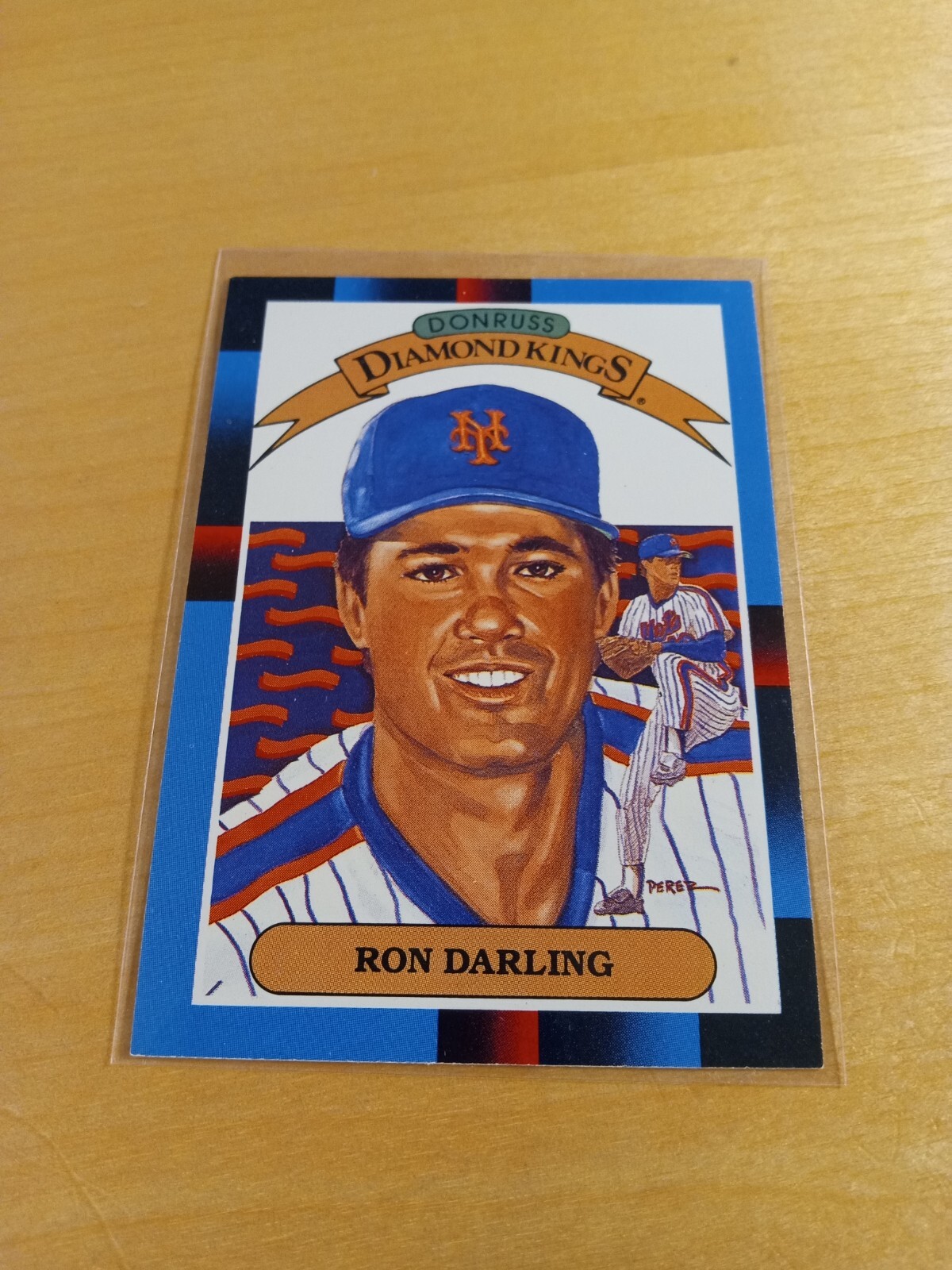 1988 Donruss #6 RON DARLING New York Mets (Diamond Kings) Baseball Card ...