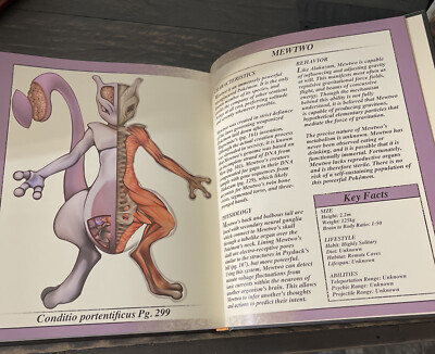 Pokenatomy Unofficial Pokemon Anatomy Guide Leatherbound Hardcover