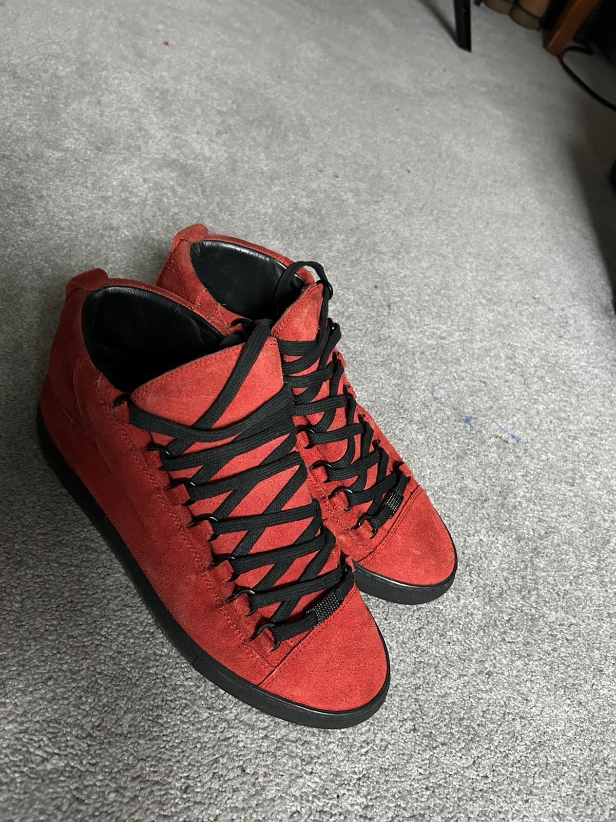 balenciaga arena high womens orange