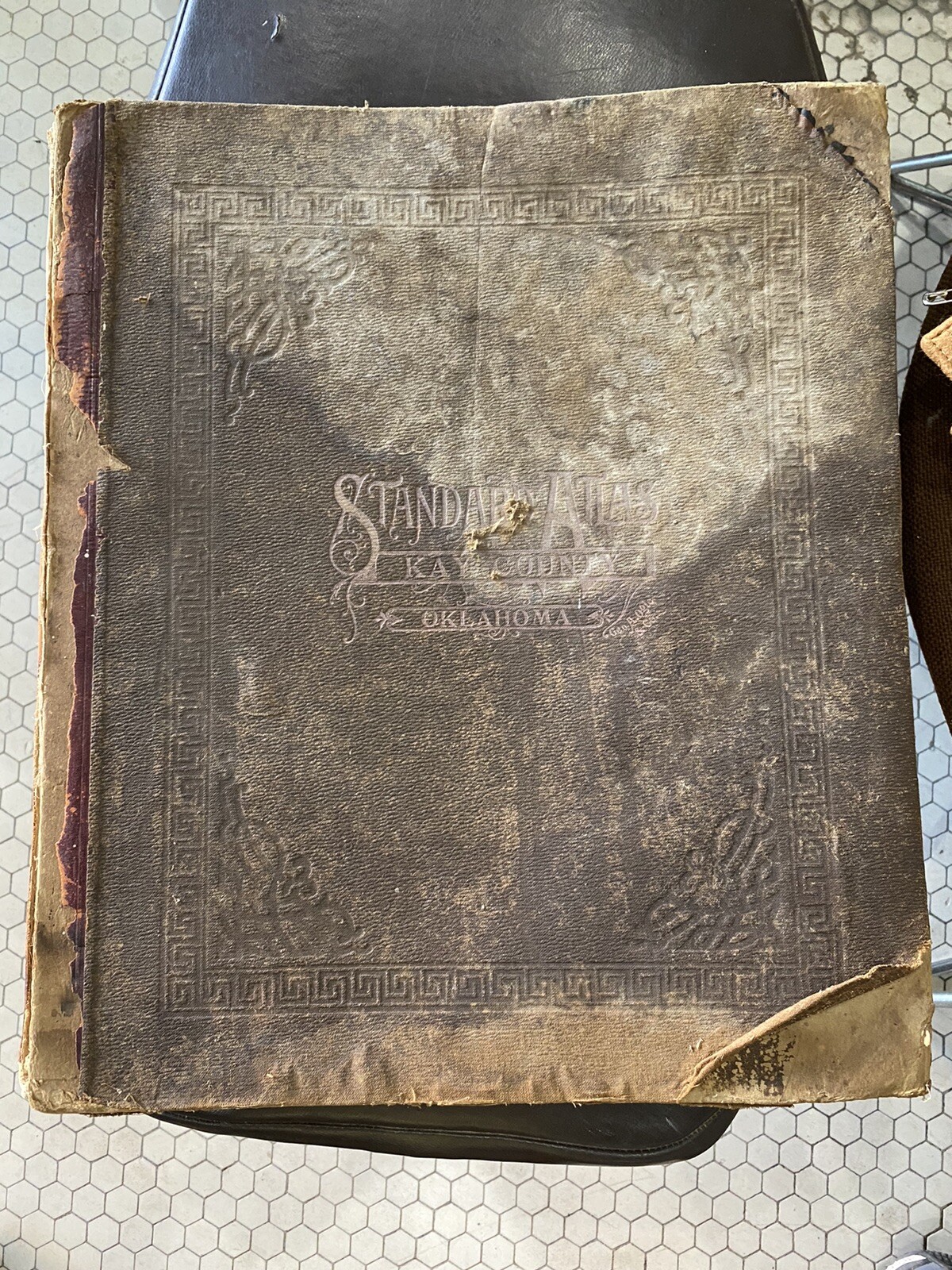 Plat Book Kay County Oklahoma Geo. Ogle & Co 1910 Cities Towns Maps