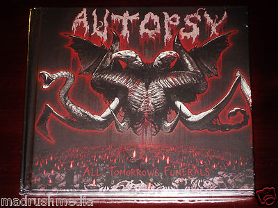 Autopsy: All Tomorrow's Funerals CD 2012 Peaceville Recs CDVILEF365 Digibook NEW