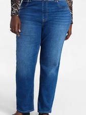 Terra  Sky 16W Petite Core Straight Jean Dark Wash NWT