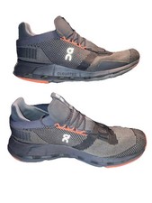 ON CLOUDNOVA Running Shoes Men's US 10.5 UK10 Athletic Sneakers Black Orange