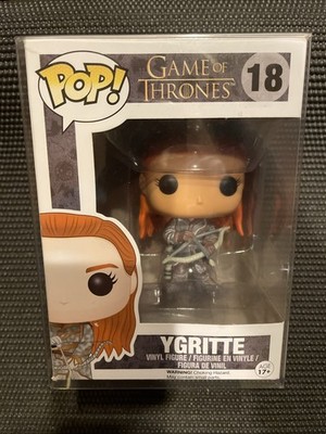 Funko Pop Game of Thrones Ygritte 18 Vaulted Box Damage See Photos + Protector