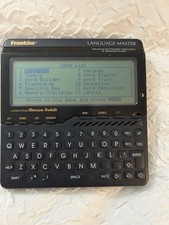 Franklin LM-6000 The Speaking Language Master Vintage Tested