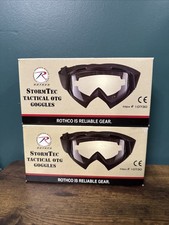 Rothco Storm Tec OTG Tactical Goggles - 10730 2 Pairs Brand New