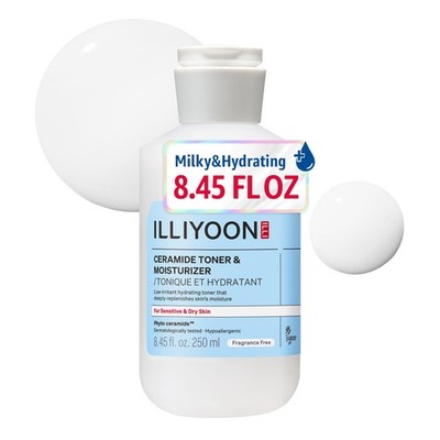 Ceramide ATO Moisturizing Milky Toner | Lightweight Milky Essence, 2-in-1 Hyd...