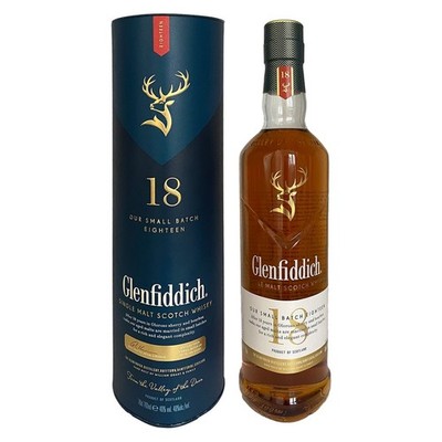 Glenfiddich Premium Single Malt Scotch Whisky 18 Jahre, 40% Vol. 0,7 l