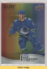 2021-22 Upper Deck Allure Rainbow Double Nils Hoglander #R-54 READ hk5