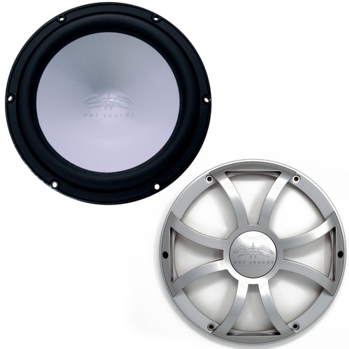 Wet Sounds 10" Marine Subwoofer with Grill, Black, 2-OHM