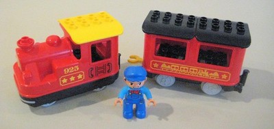 Lego Duplo 10874 Motorized Locomotive Steam Train Car & Figure Parts & Pieces