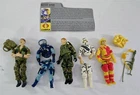 S-790 VINTAGE 1980'S HASBRO GI JOE ACTION FIGURES FOOTLOOSE MOTOR VIPER ETC